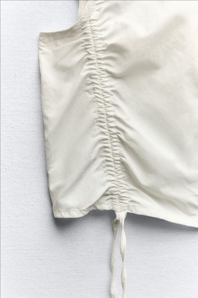 zara 자라 셔링 베스트, 프릴 스커트 셋업 세트 새상품--5