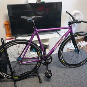 Unknown type 1 퍼플 픽시 자전거 (비챔프 카본 휠셋 + 벨로시닷 크랭크