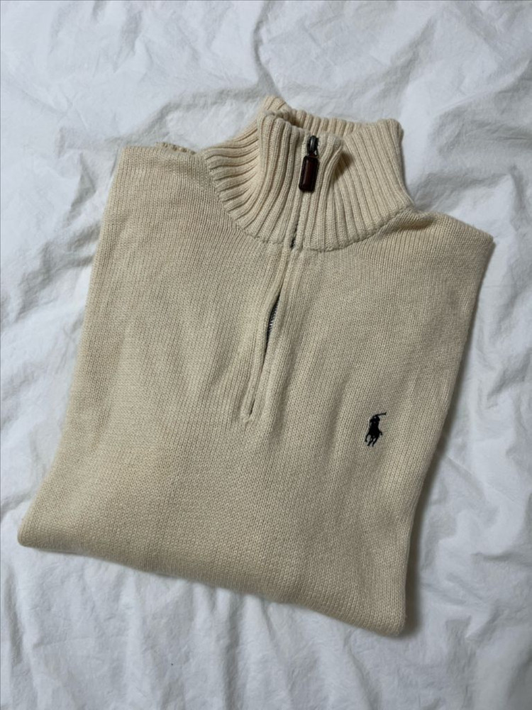 폴로 랄프로렌 하프집업 니트 (M) 이미지