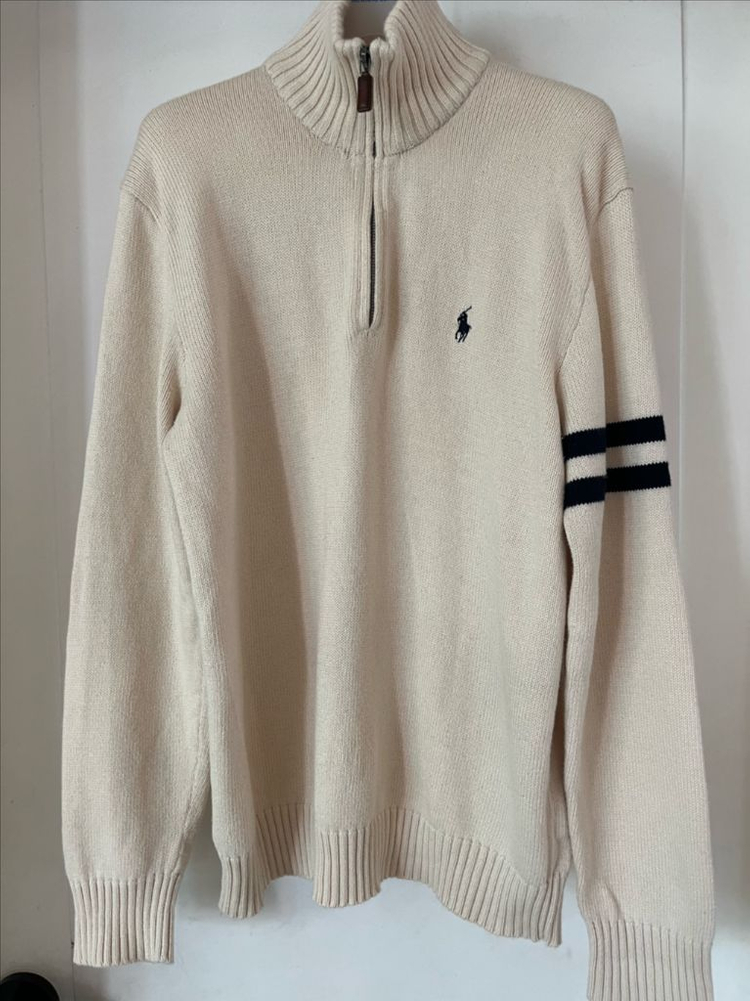 폴로 랄프로렌 하프집업 니트 (M) 이미지