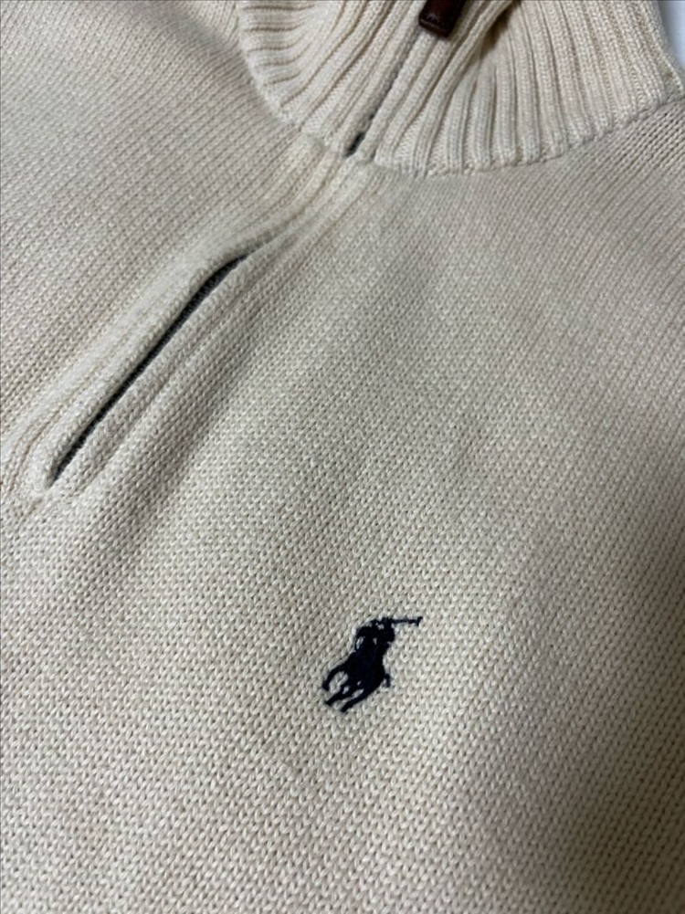 폴로 랄프로렌 하프집업 니트 (M) 이미지