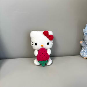 고전 헬로키티 딸기 인형