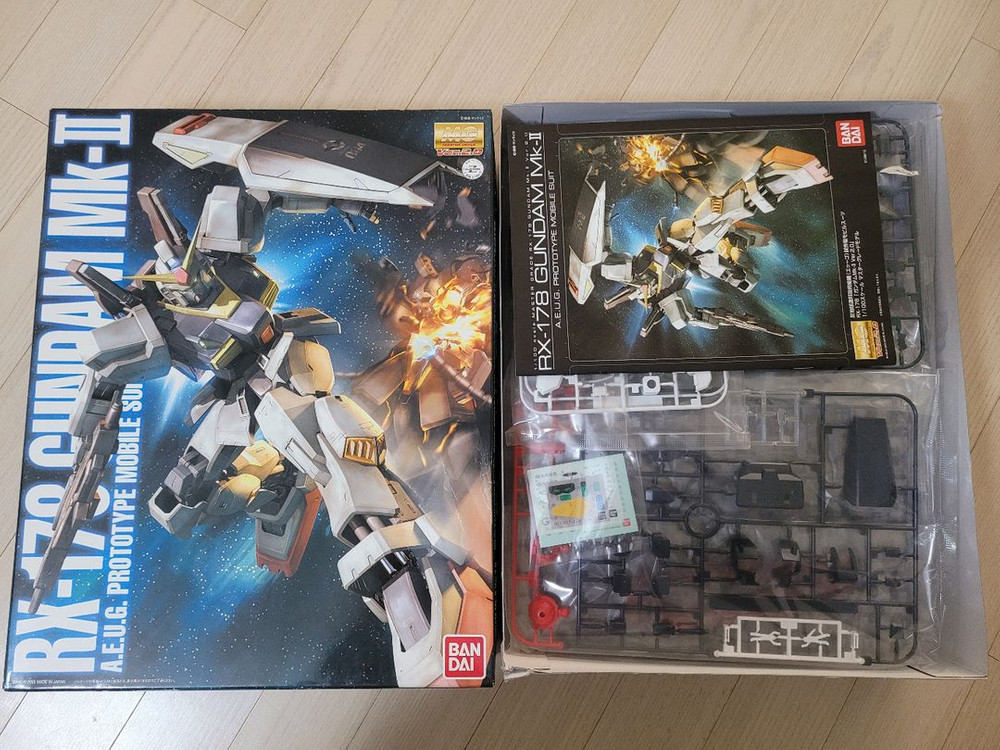 반다이 MG 건담 MK-II Ver.2.0 에우고 이미지