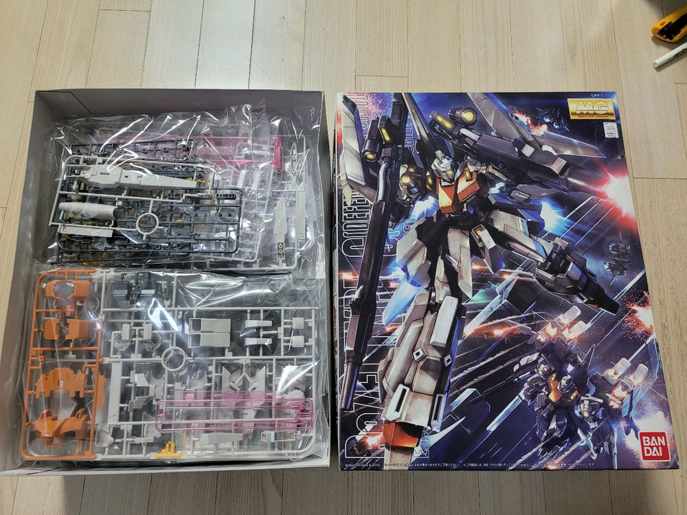 반다이 MG 리젤 타입 C 디펜서 a+b 유닛 이미지