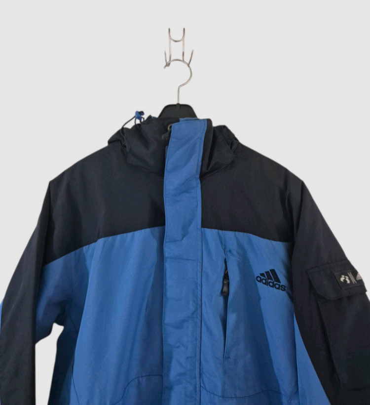 아디다스 칼라마 바람막이자켓 오버핏 이미지