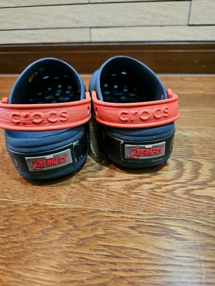 크록스 아동 어벤져스 샌들 J3 220정도--2