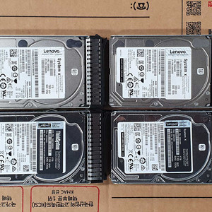 레노버 2.5인치 서버용 1t sas 하드디스크 (12g) 10개