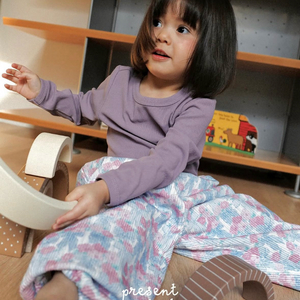 프프 프레젠트프로젝트 부케리본 코듀로이 고쟁이 S