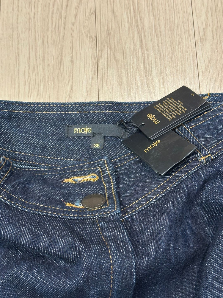 (새상품,정품) maje 마쥬 데님 스커트 이미지