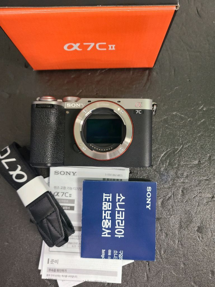소니a7c2 실버 보증기간1년 민트급 바디팔아요 풀박스구성--1