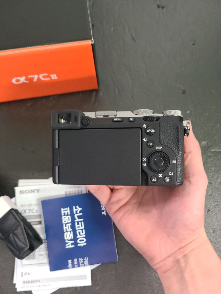 소니a7c2 실버 보증기간1년 민트급 바디팔아요 풀박스구성--4