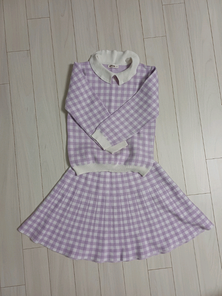 밀리밤 니트 원피스150--4