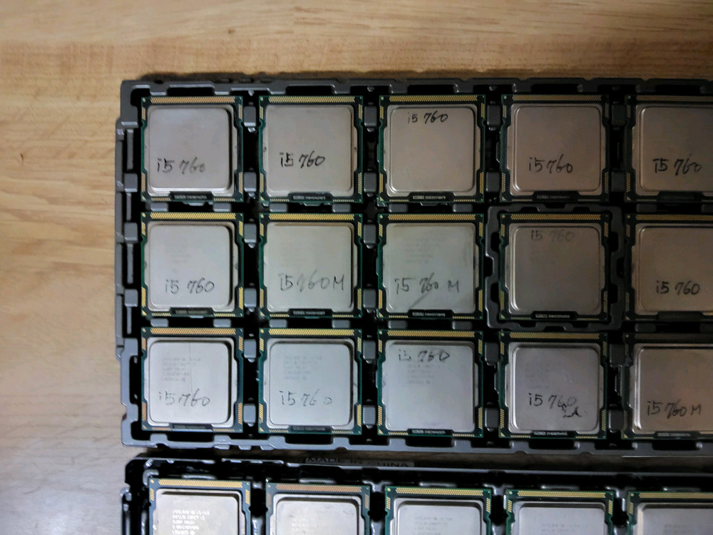 컴퓨터 CPU i7 860 i5 750 760 57개 일괄--2