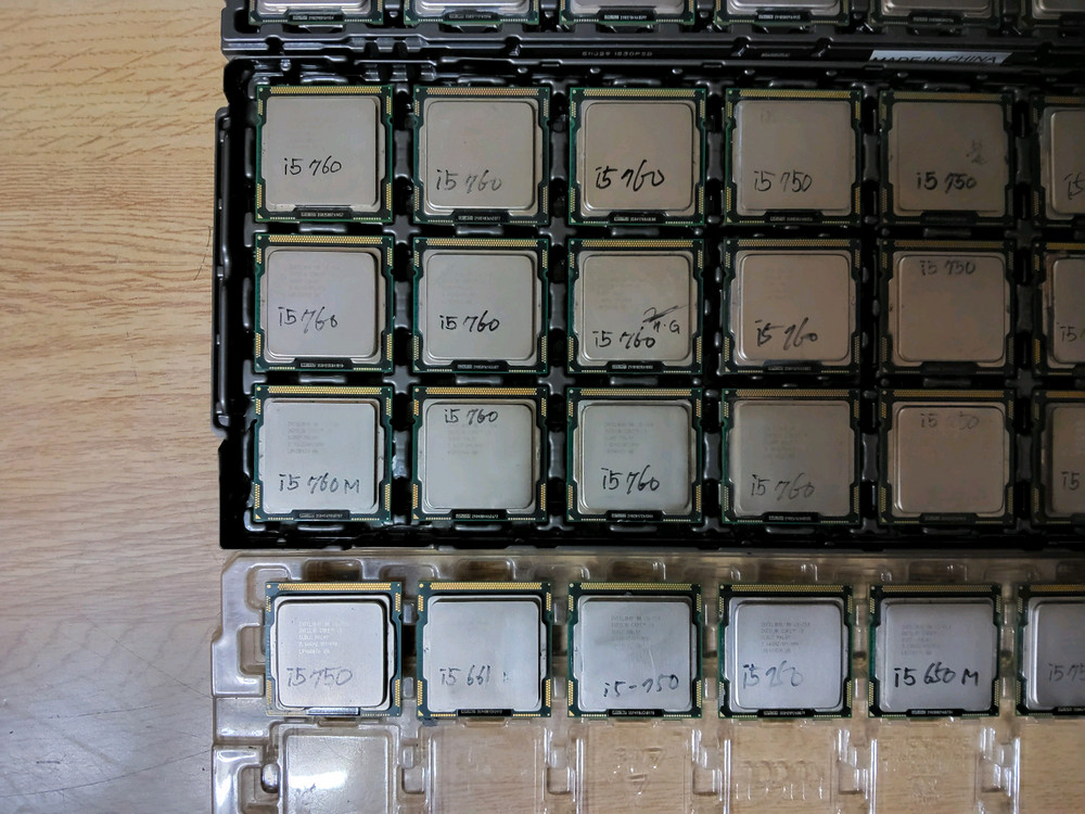컴퓨터 CPU i7 860 i5 750 760 57개 일괄--4