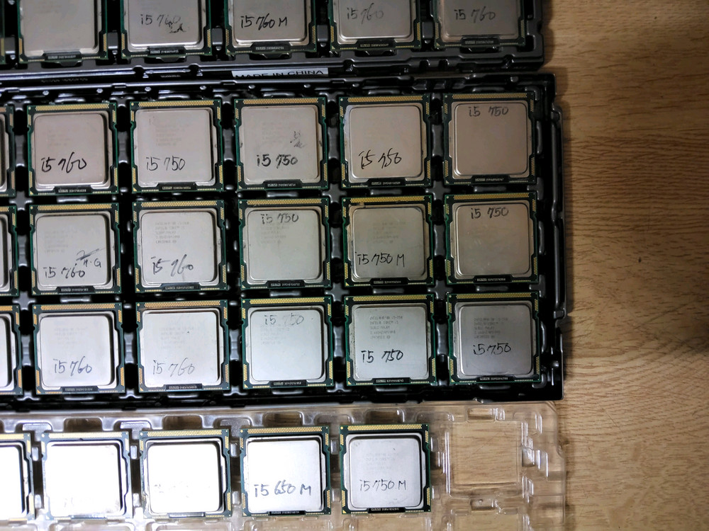 컴퓨터 CPU i7 860 i5 750 760 57개 일괄--5