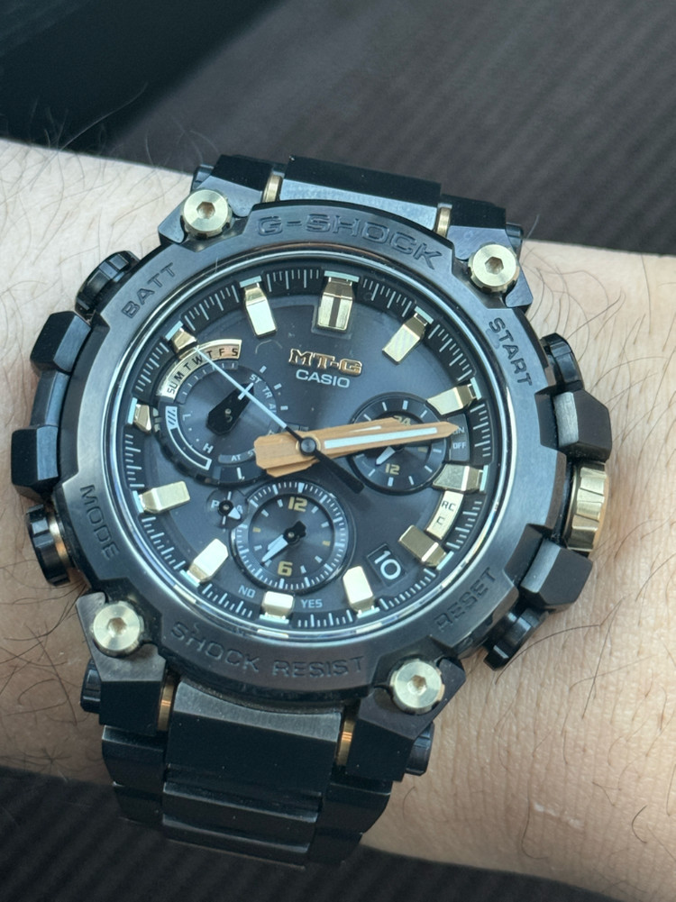 지샥 MTG-B3000흑금--1