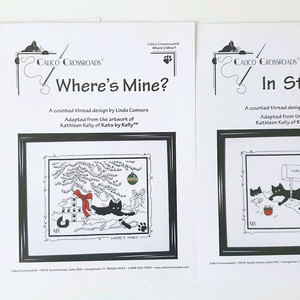 Calico 칼리코 고양이 십자수도안 14종 일괄가격