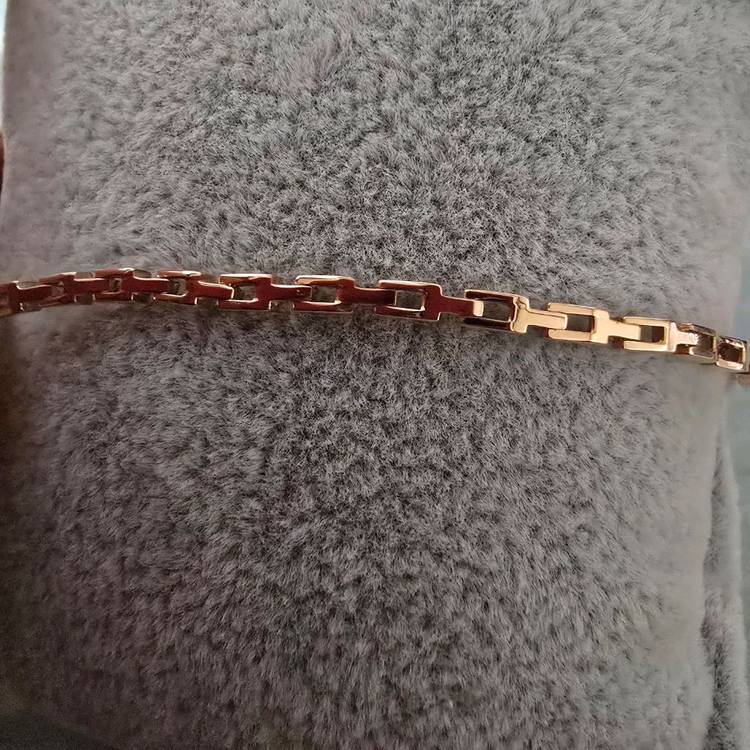 18k핑크골드 스틱 팔찌 이미지