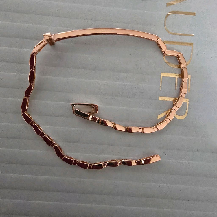 18k핑크골드 스틱 팔찌 이미지