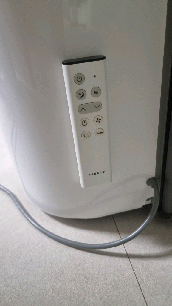 파세코 창문형에어컨 PWA3400 모델입니다 이미지