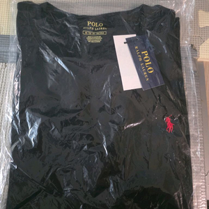 폴로 반팔티 블랙 XL(정품)