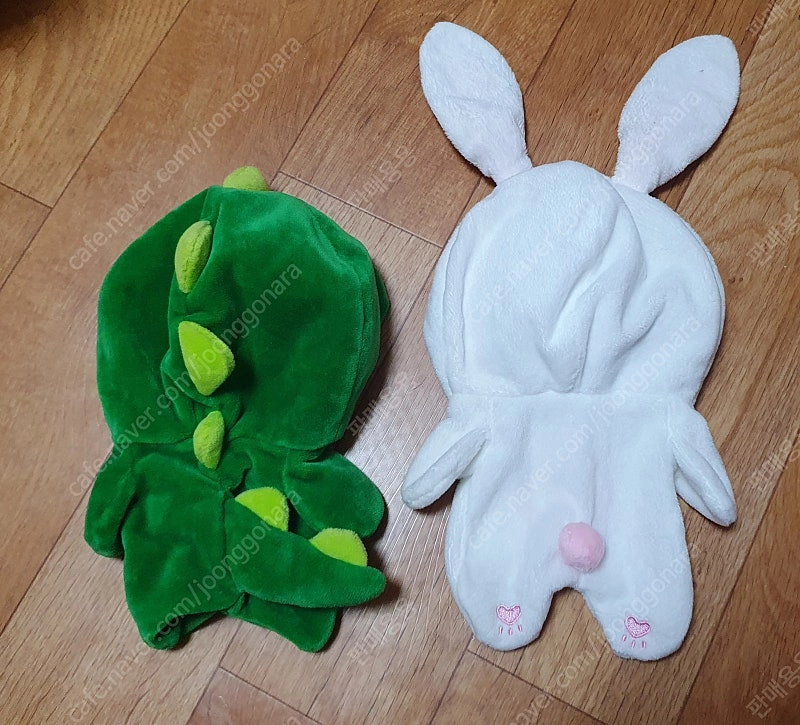 20cm 15cm 10cm 인형옷 동물 다람쥐 공룡 침낭우주복 원피스 등 여러개 판매 이미지