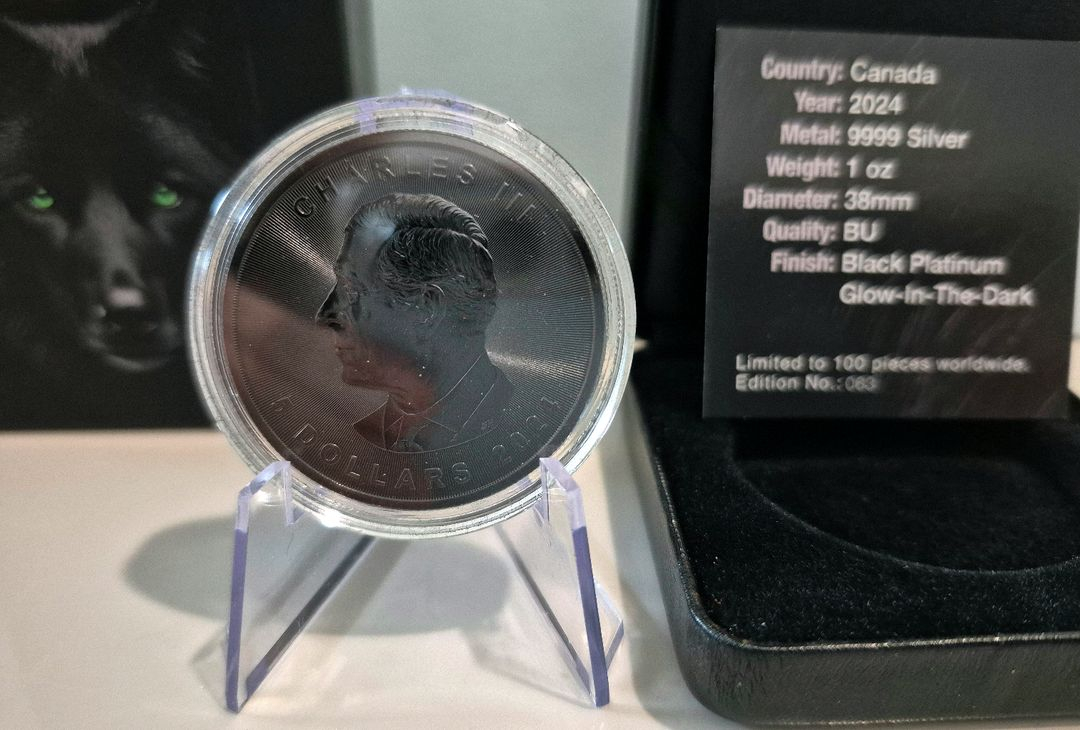 전세계100개 한정판) 희귀한 메이플 은화 실버바 이미지