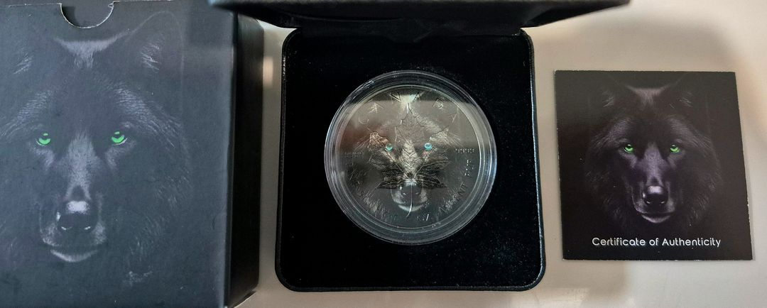 전세계100개 한정판) 희귀한 메이플 은화 실버바 이미지