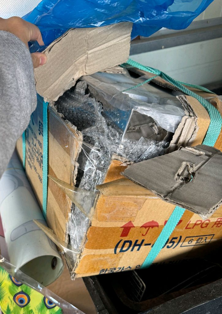 10구 빵기계 LPG 가스식+ 붕어빵포장마차 천막포함 + 오뎅탕6구 이미지