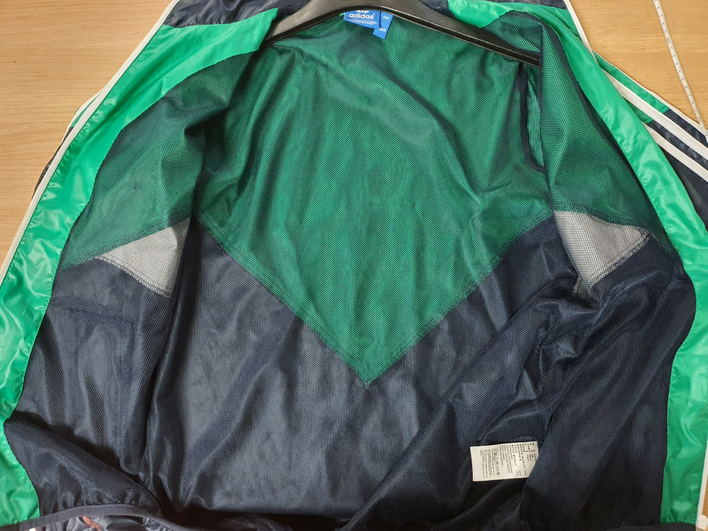 adidas 아디다스 3컬러 춘추용 후드 바람막이--4