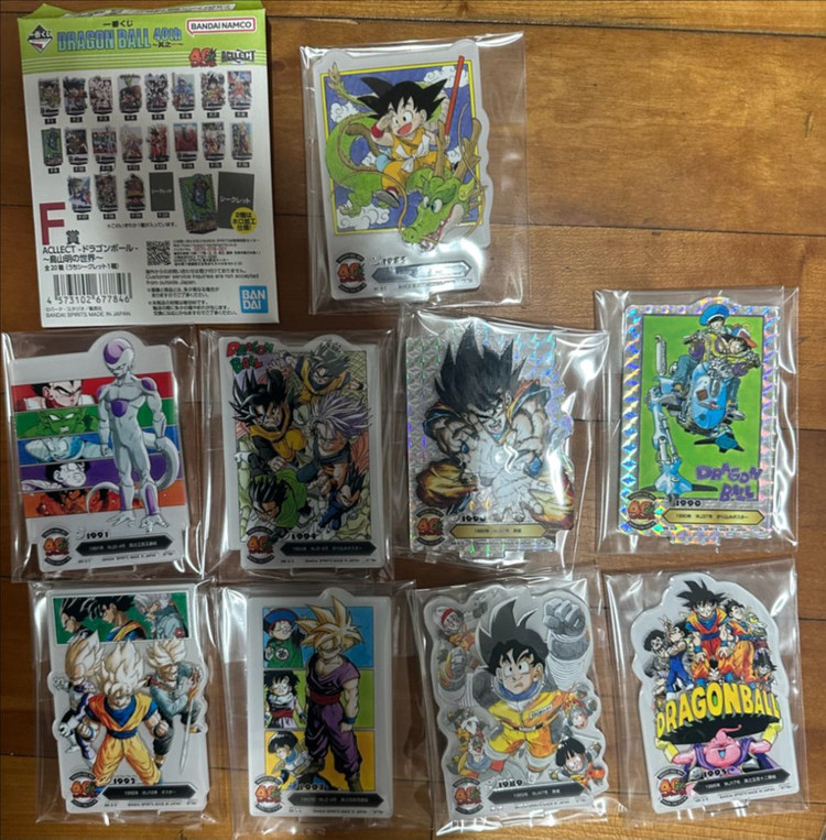 제일복권 드래곤볼 40주년 스냅 어셈블 라스트원 손오공 손오반 치치 비델 니케 아니스 우주선 브로리 버독 이미지