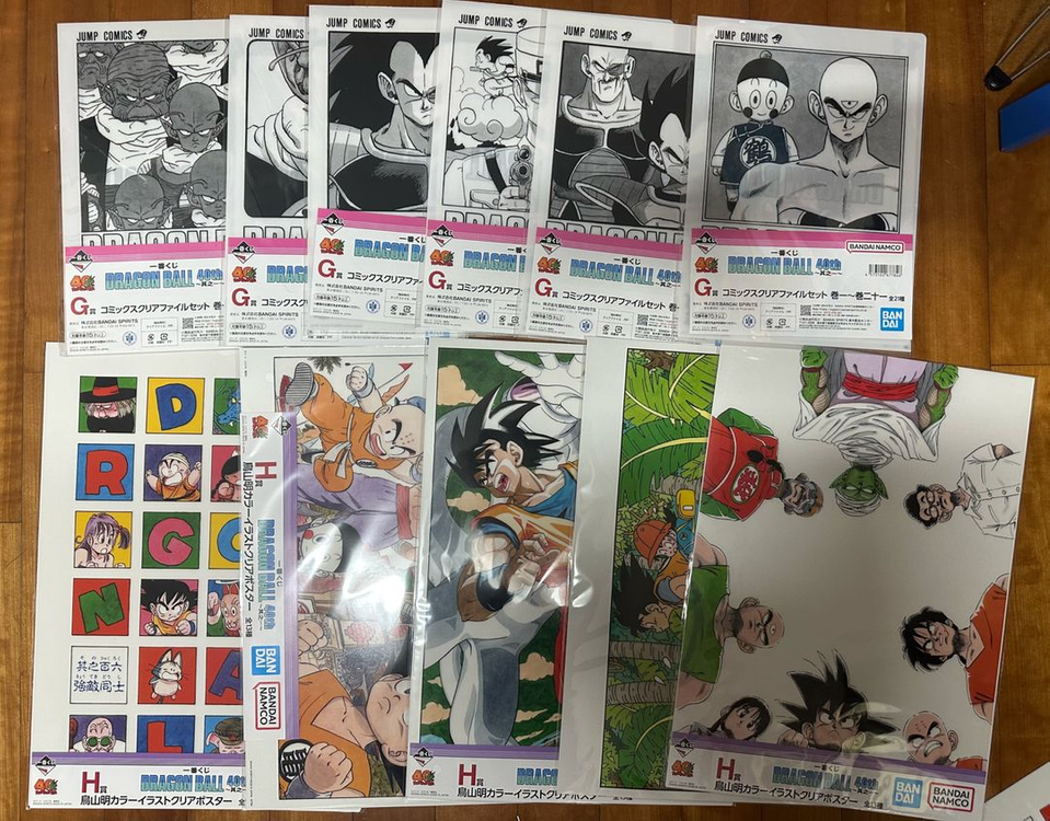 제일복권 드래곤볼 40주년 스냅 어셈블 라스트원 손오공 손오반 치치 비델 니케 아니스 우주선 브로리 버독 이미지