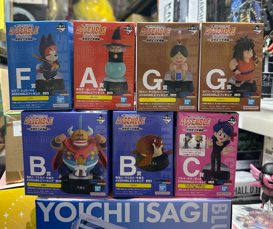 제일복권 드래곤볼 40주년 스냅 어셈블 라스트원 손오공 손오반 치치 비델 니케 아니스 우주선 브로리 버독 이미지