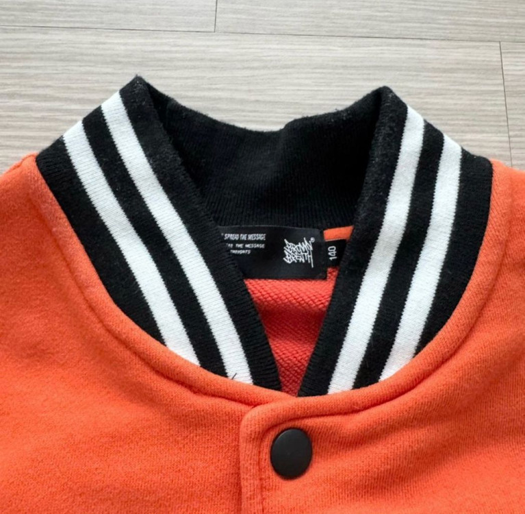 브라운브레스 키즈 바시티 자켓 오렌지 140 이미지