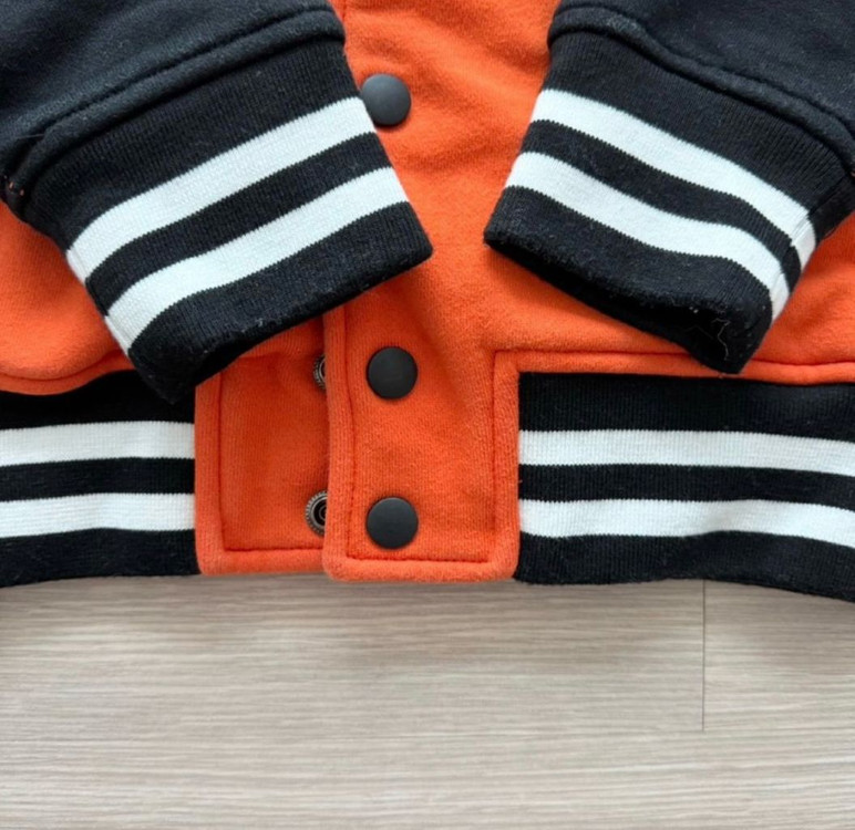 브라운브레스 키즈 바시티 자켓 오렌지 140 이미지