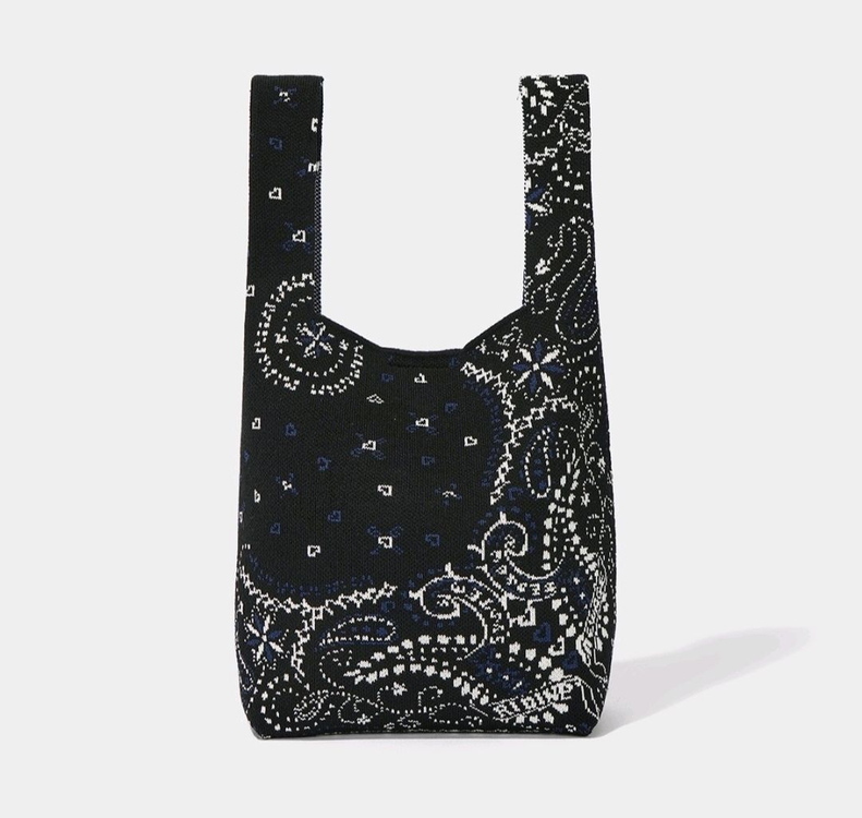 (새상품) 시스템 system 페이즐리 링크백 가방 블랙 sjsj 마인 한섬 듀엘 보브 지컷 에고이스트 이미지