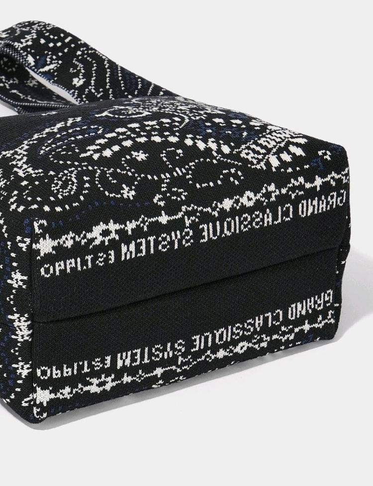 (새상품) 시스템 system 페이즐리 링크백 가방 블랙 sjsj 마인 한섬 듀엘 보브 지컷 에고이스트 이미지