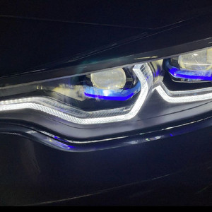 bmw 4시리즈 어댑티브 헤드라이트 adaptive led headlight 이미지