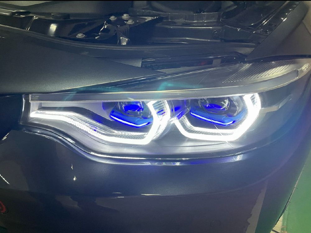 bmw 4시리즈 어댑티브 헤드라이트 adaptive led headlight 이미지