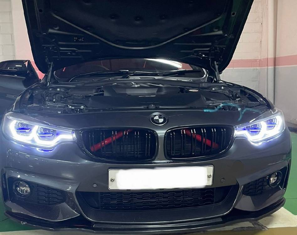 bmw 4시리즈 어댑티브 헤드라이트 adaptive led headlight 이미지