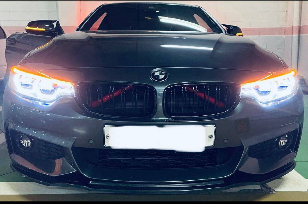 bmw 4시리즈 어댑티브 헤드라이트 adaptive led headlight 이미지