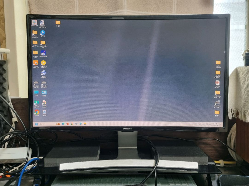 삼성 27인치 커브드 LED TV 모니터 판매 이미지