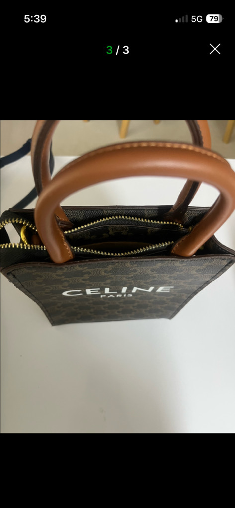 셀린느 버티컬 카바스백 여자가방 새제품 이미지