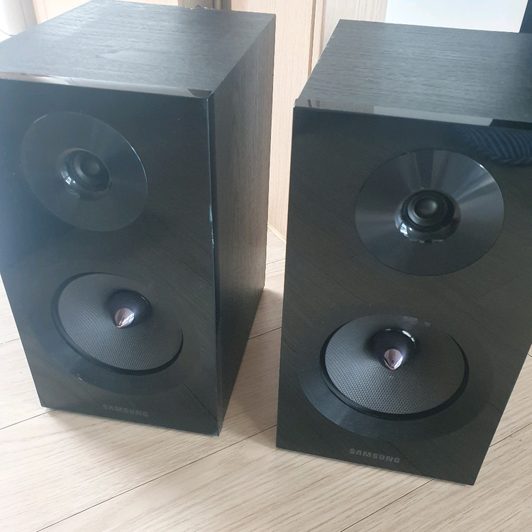 음질좋은 2Way 패시브 스피커 2개 일괄 삼성 hifi 우퍼--0