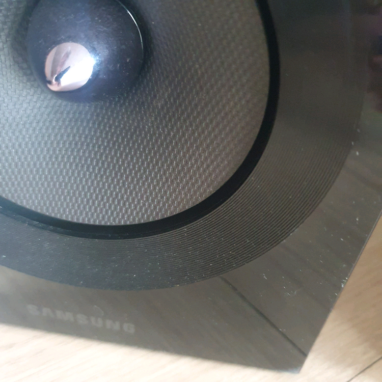 음질좋은 2Way 패시브 스피커 2개 일괄 삼성 hifi 우퍼--1