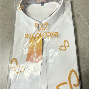 (새상품) 스쿨룩스,교복,셔츠,95,,동복,남방,블라우스