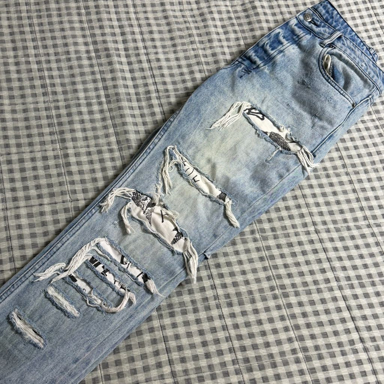 (32) Ksubi 수비 디스트로이드 데님 청바지 이미지
