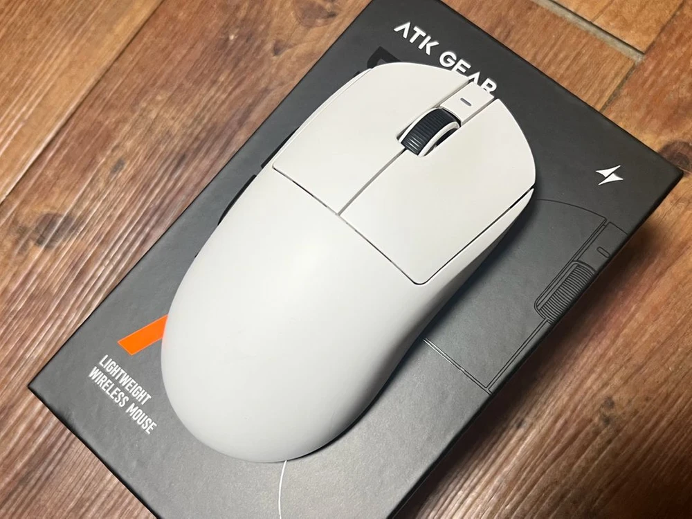 ATK A9 울트라 무선 마우스 화이트 판매합니다. 이미지