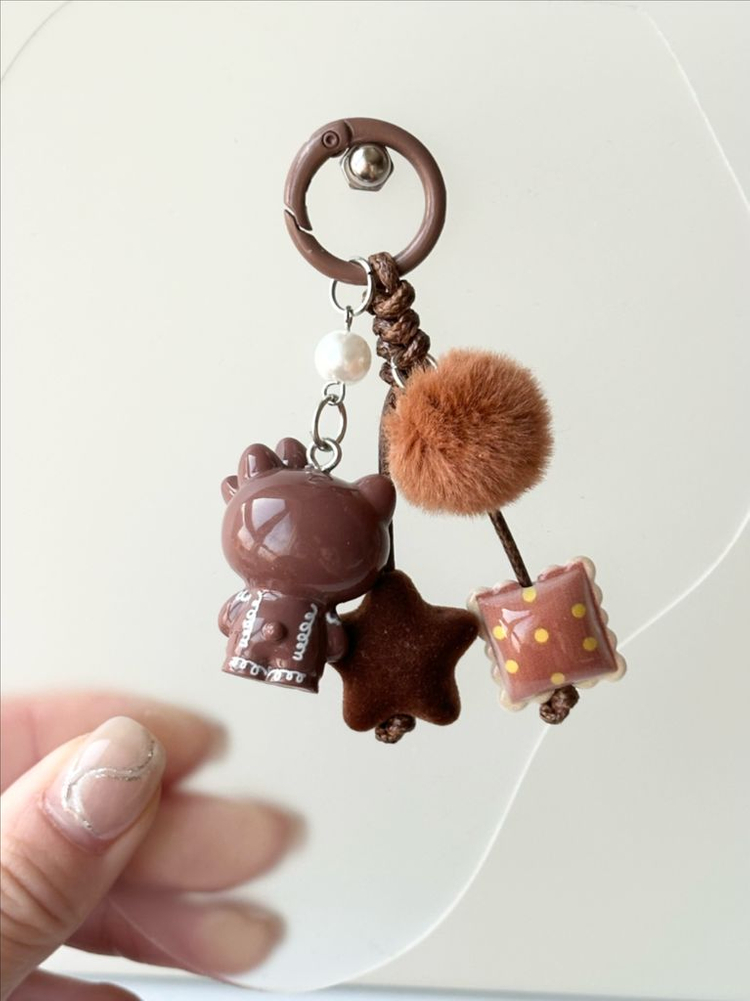 핸드메이드 헬로키티 피규어 키링 이미지