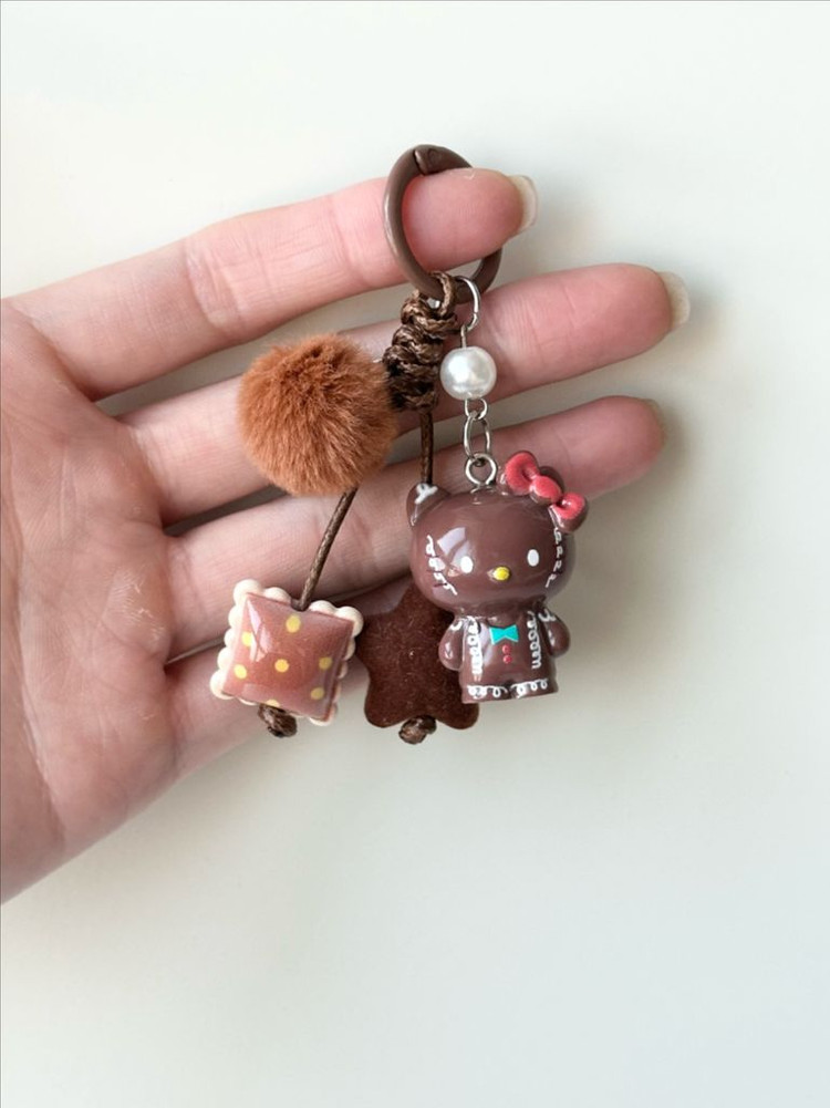 핸드메이드 헬로키티 피규어 키링 이미지